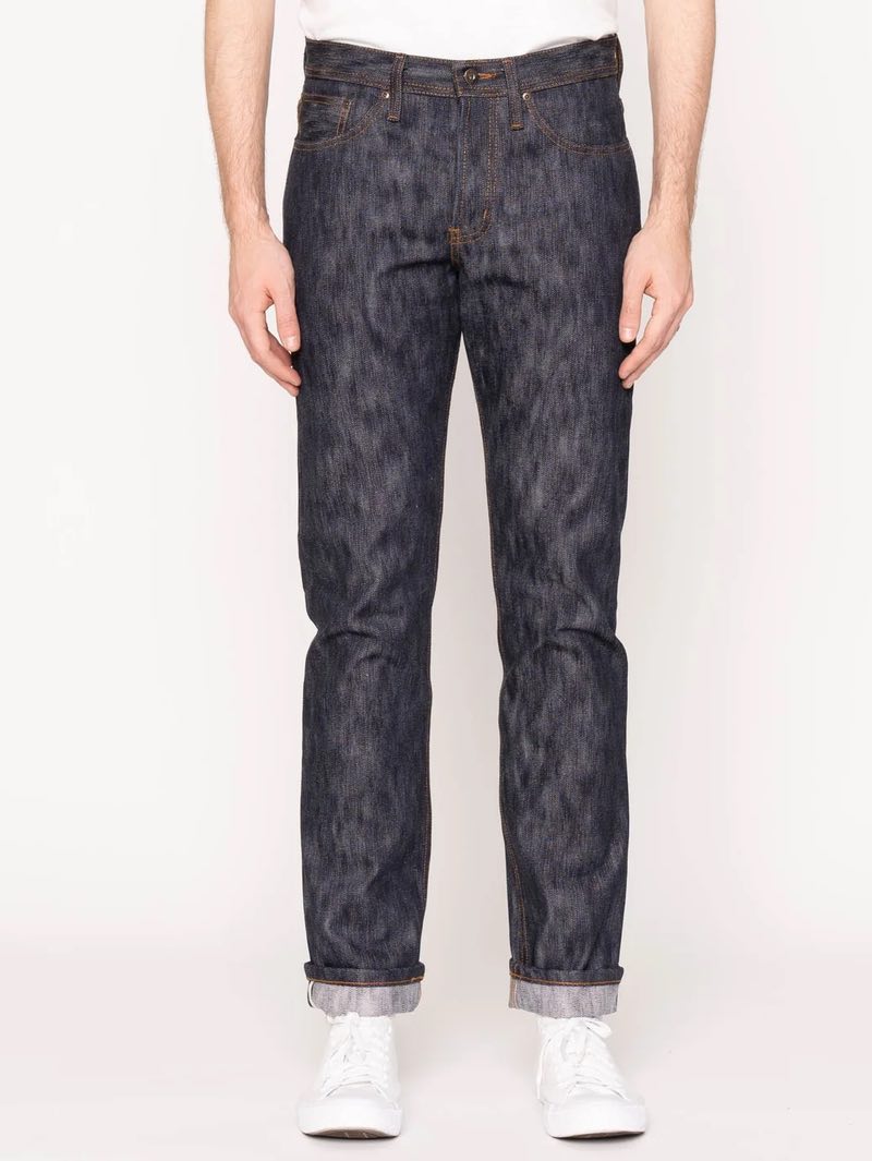 Naked & Famous Weird Guy Sakura Slub Selvedge