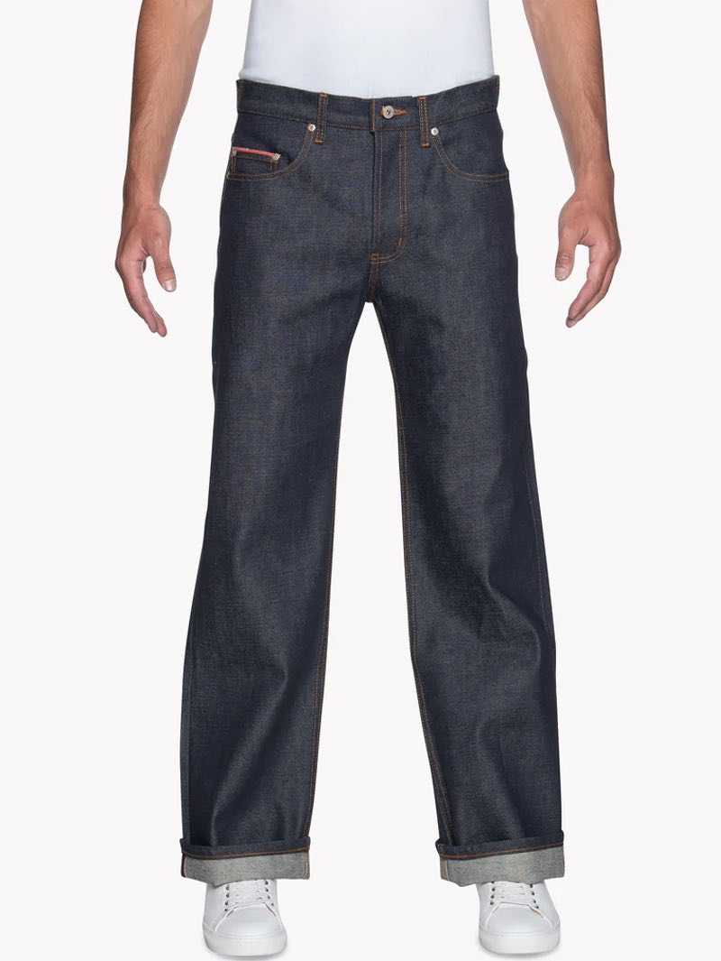 Naked & Famous Strong Guy Dirty Fade Selvedge