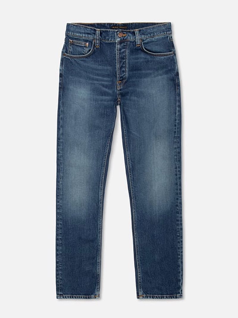 Nudie Jeans Solid Ollie Wild Blue