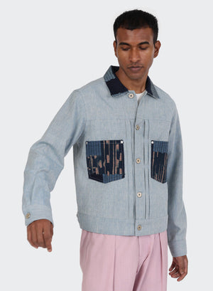 Kardo Marvin Type 2 Indigo Patch Pocket Jacket