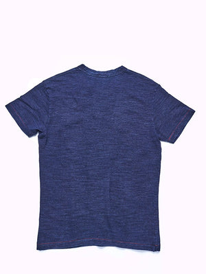 Pure Blue Japan Slub Jersey Pocket T Indigo