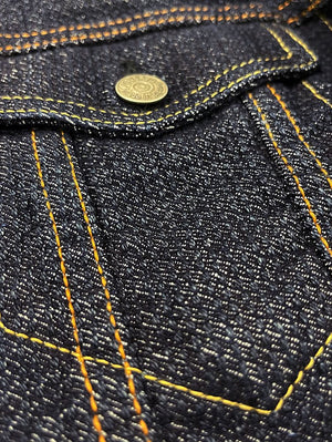 Pure Blue Japan Type 3 Sashiko 6118-ID Indigo/Indigo Jacket