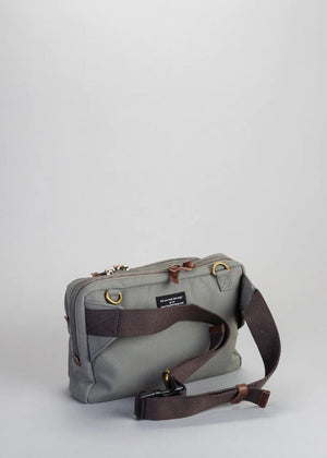 Property of… Rem Day Bag Moss Grey/ Dark Brown