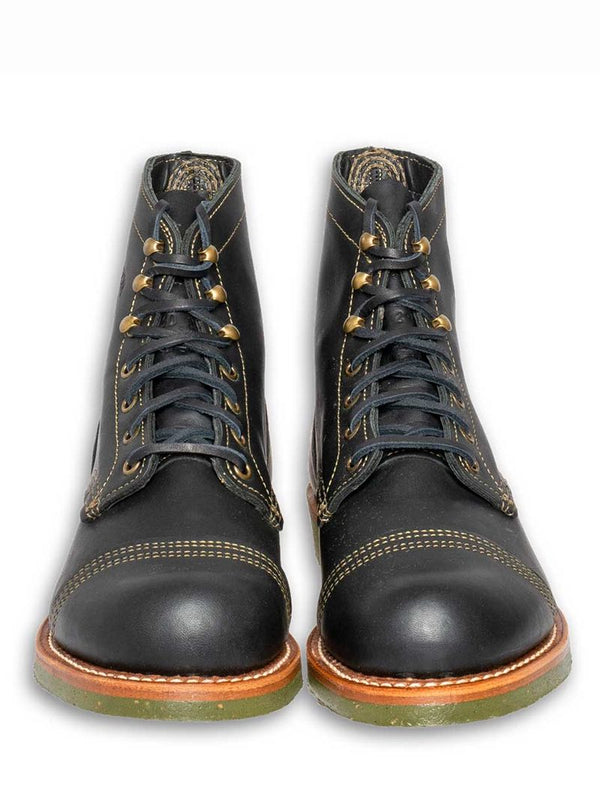Bottes Red Wing Indian Motorcycle 4313 Spirit Lake Iron Ranger - Taille 10 D, Cuir Ambre - Neuves