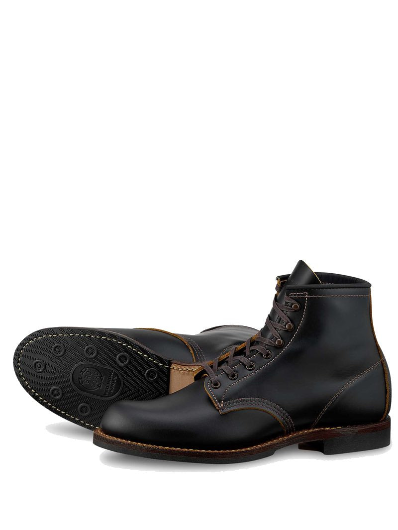 Red Wing 9060 Flatbox Beckman Boot in Black Klondike