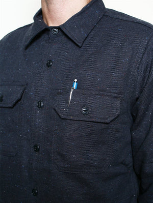 Rogue Territory Field Shirt Grey Rainbow Nep