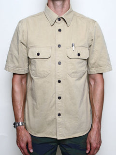 Rogue Territory Field Shirt Rinsed Khaki - Mildblend Supply Co