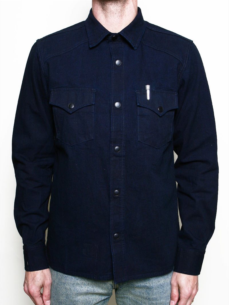 Rogue Territory Western Shirt Rinsed ISC