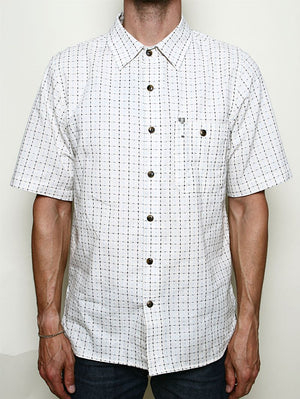 Rogue Territory Oxford Sashiko Grid Shirt