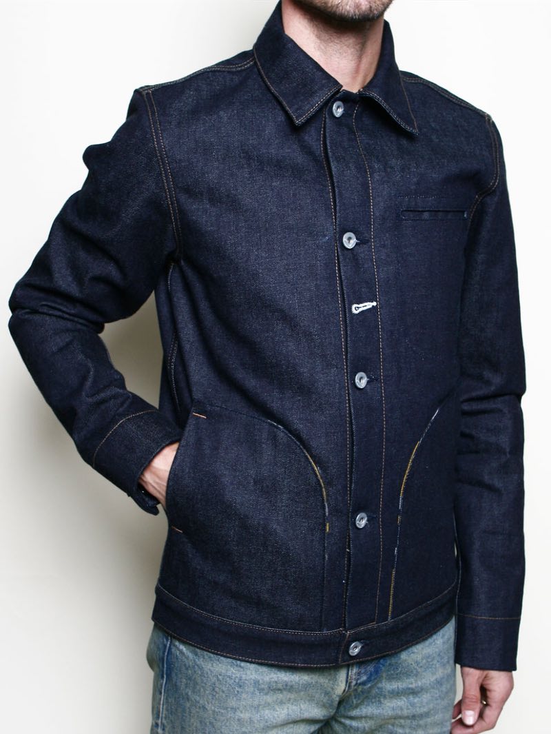 Rogue Territory Lined 15oz Supply Indigo Denim Jacket