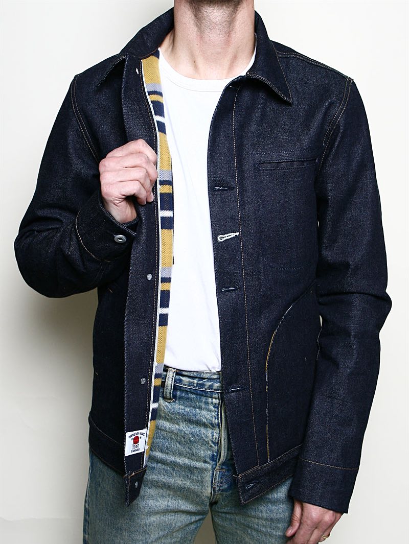 Rogue Territory Lined 15oz Supply Indigo Denim Jacket