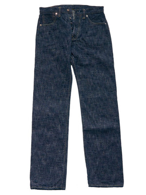 Samurai Jeans S3000XX 17oz Slub Relax Straight Indigo Denim