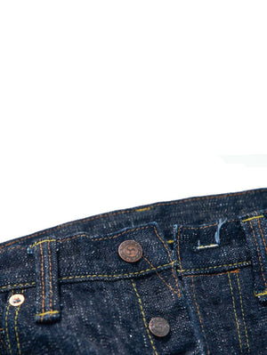 Samurai Jeans S3000XX 17oz Slub Relax Straight Indigo Denim
