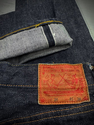 Samurai Jeans S710XX19ozII Slim Straight Jeans