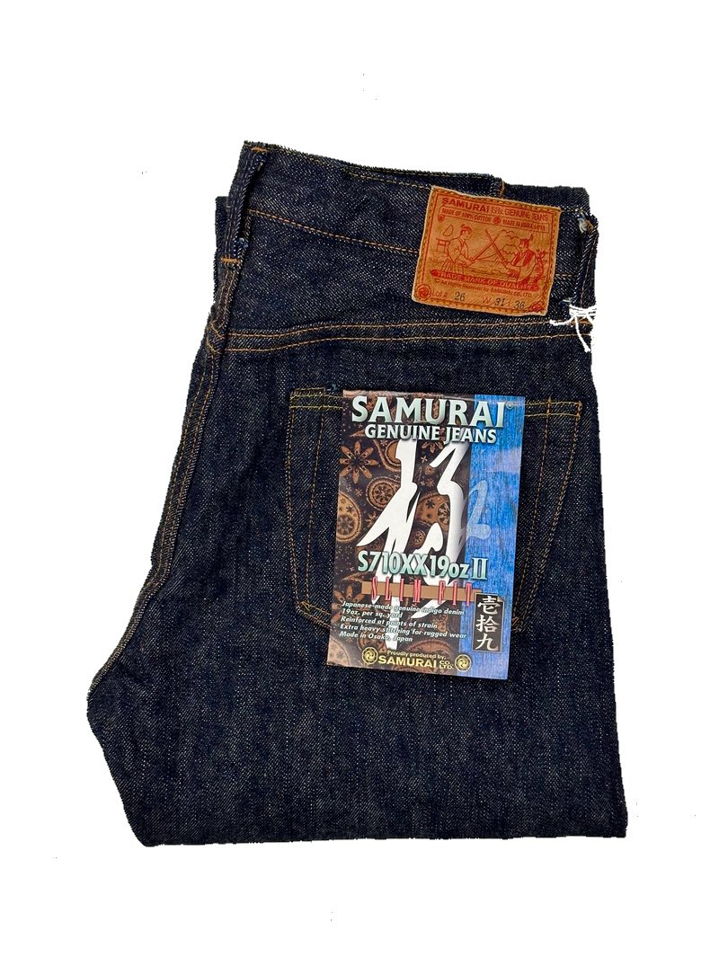 Samurai Jeans S710XX19ozII Slim Straight Jeans