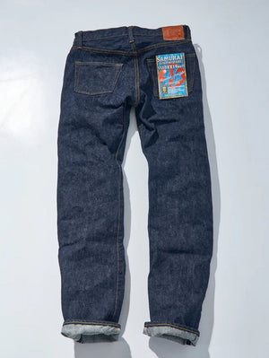 Samurai Jeans S510XX19ozII Regular Straight Indigo Denim