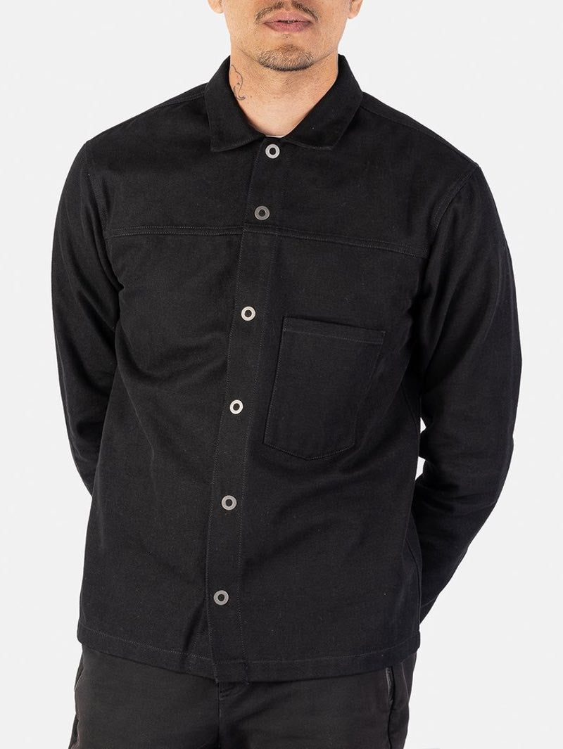 Saturday Type Fever 9oz Black Cotton Shirt - Revolution71