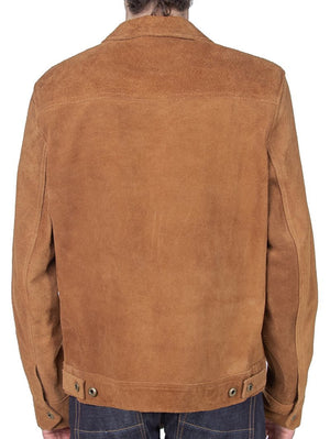 Schott Unlined Saddle Rough Out Cowhide Jacket