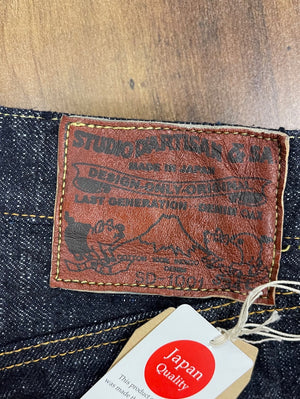 Studio D'Artisan SD-1002W GL-3 Slubby Wide Straight Jeans