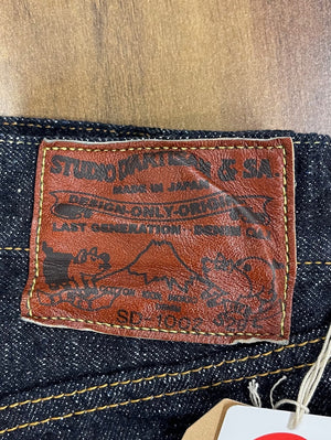 Studio D'Artisan SD-1002W GL-3 Slubby Wide Straight Jeans