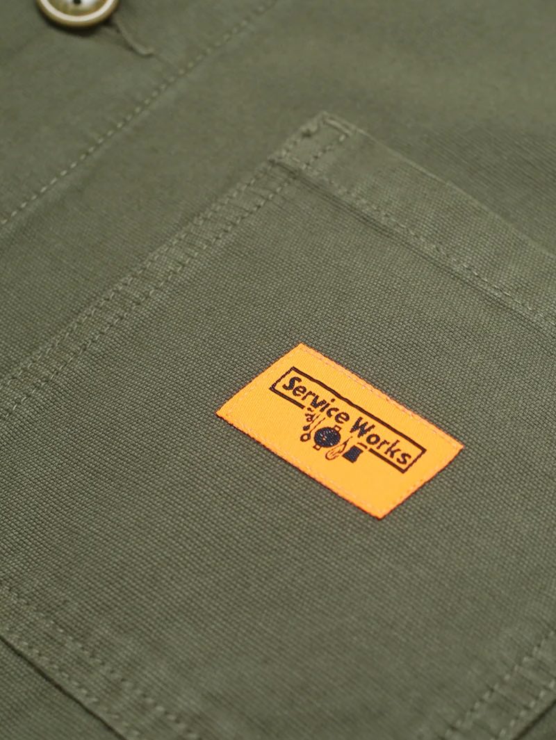 Service Works Olive Canvas Coverall Jacket