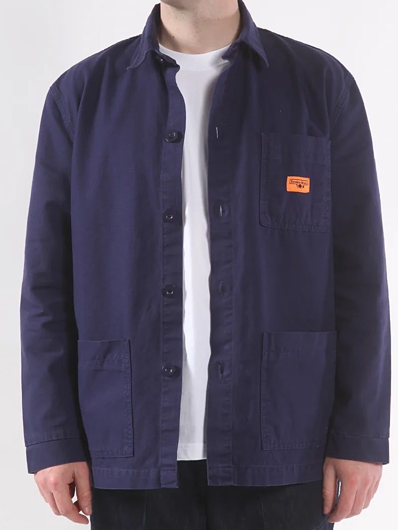 Service Works Navy Canvas Coverall Jacket