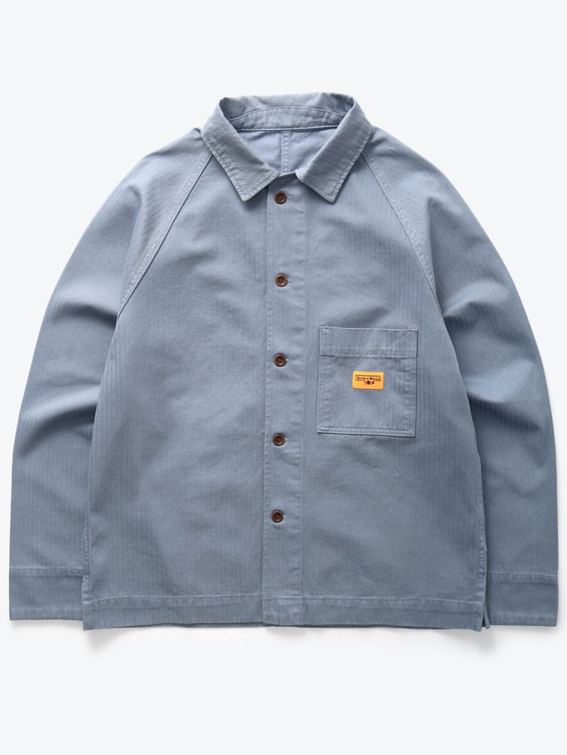 Service Works Front Of House Jacket in Harbour Blue