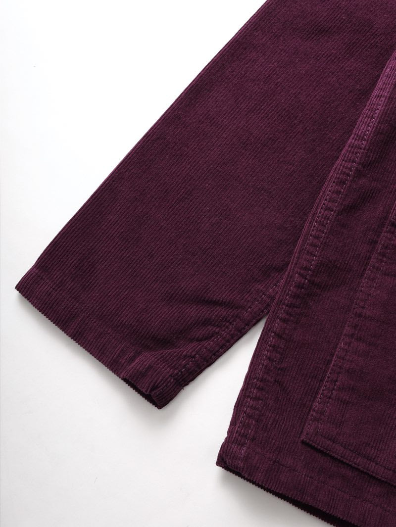 Service Works Plum Corduroy Coverall Jacket