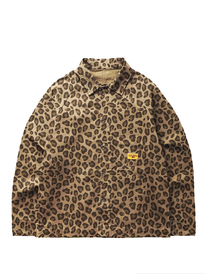 Service Works Brown Leopard FOH Jacket