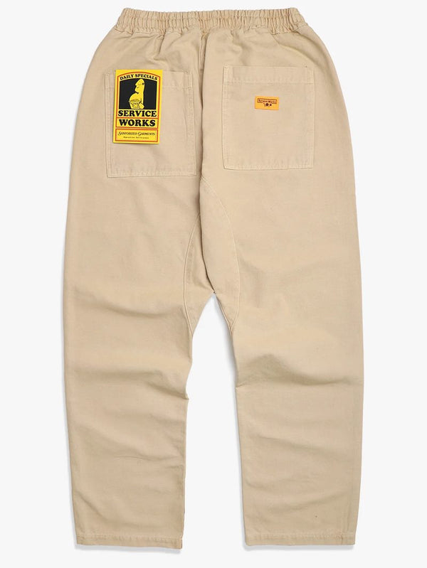 Service Works Khaki Classic Chef Pants - Mildblend Supply Co