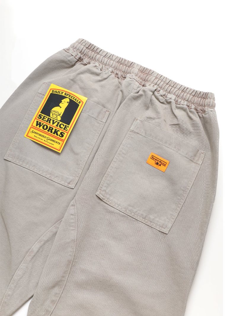 Service Works Stone Classic Canvas Chef Pants