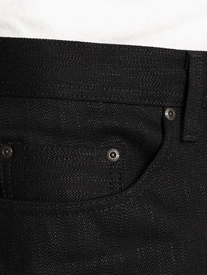 Naked & Famous Weird Guy - Shinigami Selvedge - Black