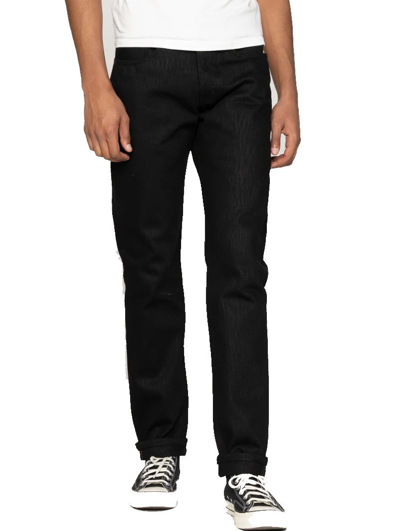 Naked & Famous Weird Guy - Shinigami Selvedge - Black