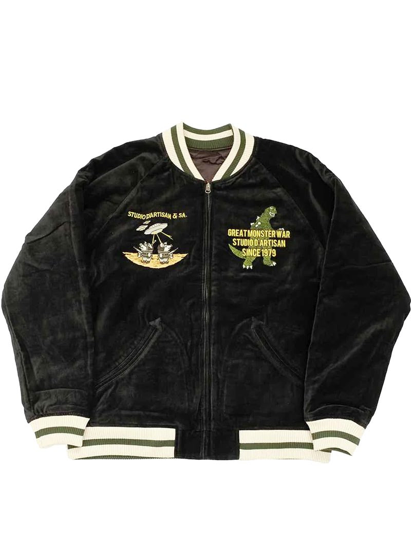 Studio D'Artisan Velveteen Souvenir Jacket - GREAT MONSTER WAR - GZ-013