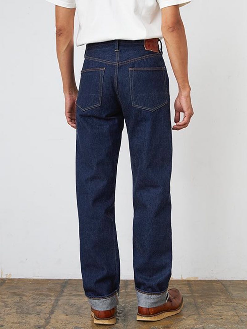 Studio D'Artisan SD-801 Natural indigo Straight Denim