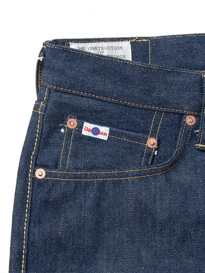 Studio D'Artisan SD-800 Natural indigo tapered fit jeans