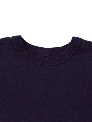 UES No.8 SLUB Navy NEP SHORT SLEEVE T