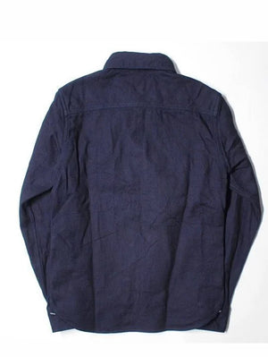 UES 501655 Indigo Heavy Flannel Shirt