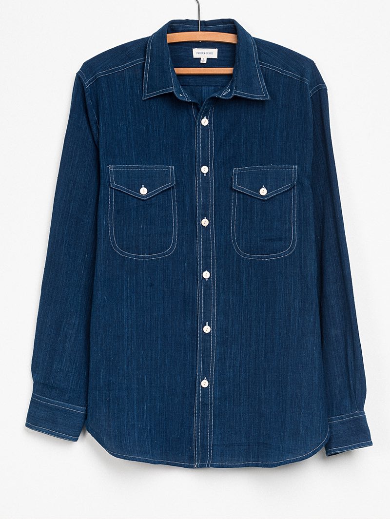 Umber & Ochre Indigo Work Shirt