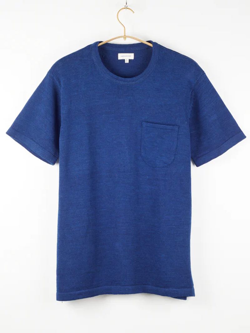Umber & Ochre Azad SS Pocket Indigo Tee