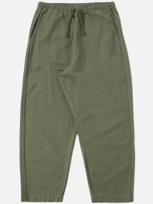 Universal Works Braga PantOlive Satin Slub