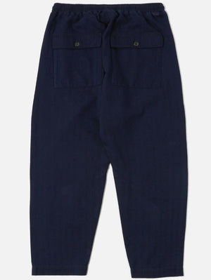 Universal Works Braga Pant Herringbone - Indigo