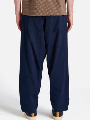 Universal Works Braga Pant Herringbone - Indigo