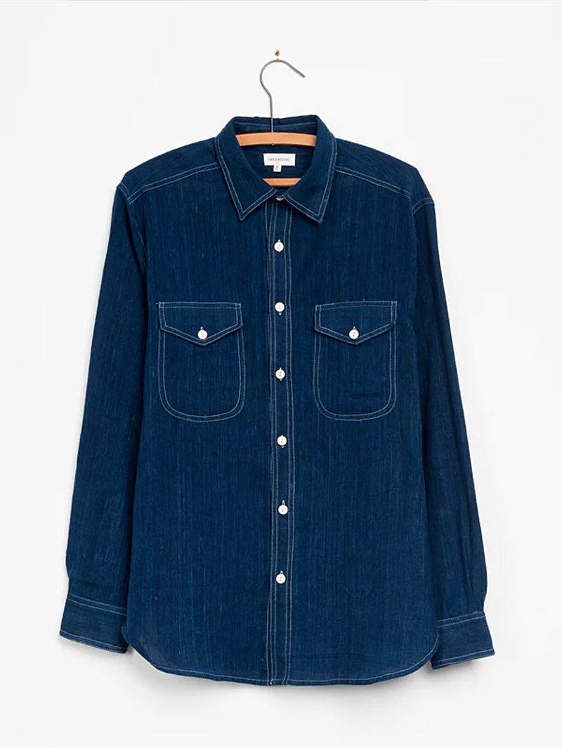 Umber & Ochre Mazador Indigo Shirt