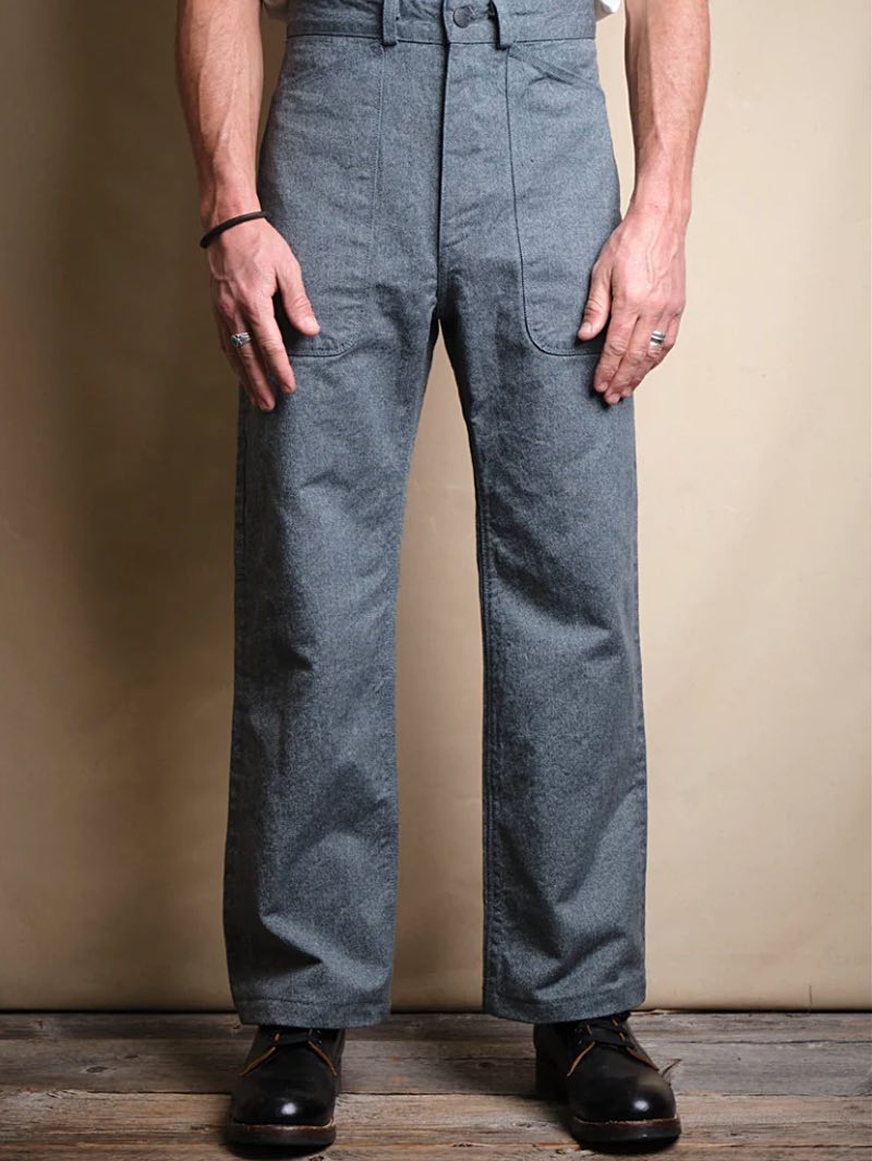 Freenote Cloth Vagabond Pant Marine Twill