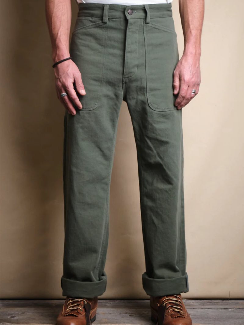 Freenote Cloth Vagabond Pant Olive