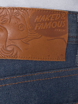 Naked & Famous Weird Guy Natural Indigo Selvedge