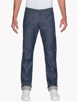 Naked & Famous Weird Guy Natural Indigo Selvedge