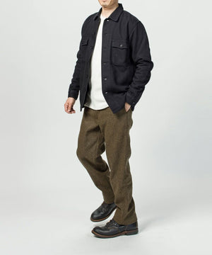 Momotaro Heavy Dobby Shirt Black