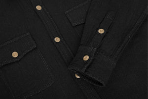 3sixteen Black Sashiko CPO Shirt